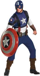 Captain America Movie   Captain America Prestige Adult Costume 