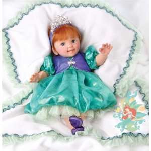    Ashton Drake   Musical, Moveable Ariel Baby Doll Toys & Games