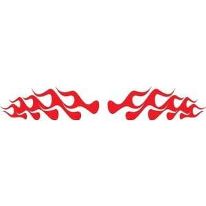 Flames Vinyl Decals Kit 5 Left and Right Car Truck Boat Pick Size And 