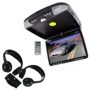  Package   PLRD92 9 Flip Down Roof Mount Monitor & DVD player 
