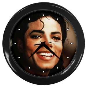  Cute Michael Jackson King of Pop Black Wall Clock