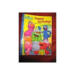  Sesame Street Jumbo Coloring & Activity Book ~ Happy Birthday 