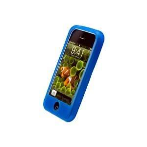   Apple iPhone 1G Silicone Skin Case (Blue) Cell Phones & Accessories