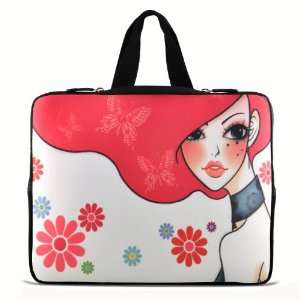  RedHaired girl 9.7 10 10.1 10.2 inch Laptop Netbook Tablet 