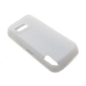    White Silicone Case for Nokia 5800 Cell Phones & Accessories