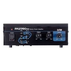 Top Quality Pyle PCA3 Mini 2x75W Stereo Power Amplifier By PYLE 