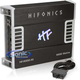  HFI1000.1D 1 Channel Monoblock Amplifier 1000W RMS Sub Amp Mono 