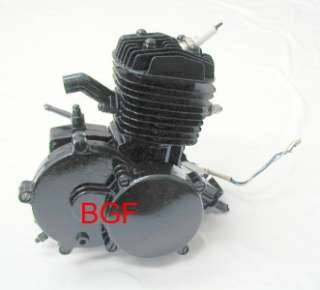 bicycle Motorized GAS ENGINE KIT 49cc centrifugal black slant head 