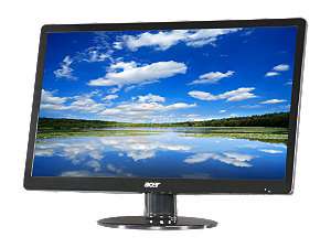 Acer S220HQLAbd Black 21.5 5ms LED Backlight Widescreen LCD Monitor