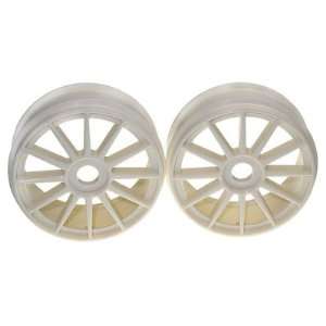   Edge 1/8 Buggy 12 Spoke Wheels White (2) RCEK8003W Toys & Games