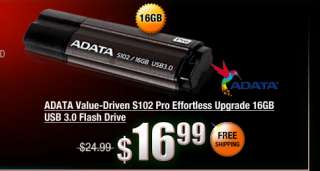 ADATA Value Driven S102 Pro Effortless Upgrade 16GB USB 3.0 Flash 