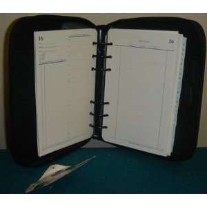   Zipper Planner. Pages Size 4 1/4 x 6 3/4 6 RING