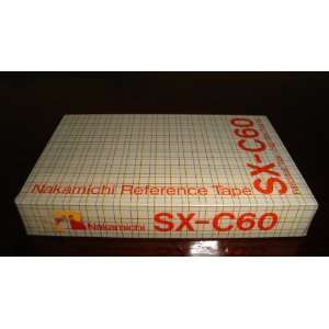    Nakamichi SX C60 High Bias Reference Cassette Tape Electronics