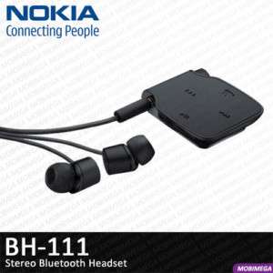 Nokia BH 111 A2DP Music Stereo Bluetooth Headset Black  