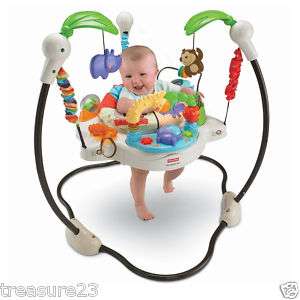 Fisher Price Luv U Zoo Jumperoo Activity Bouncer Gym  