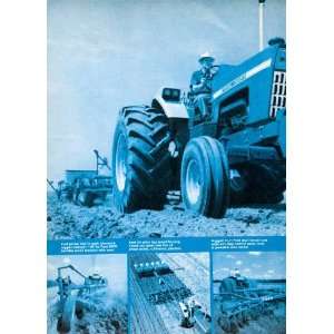  1969 Ad Ford Blue Key 8000 Tillage Tractor Tools Disc 