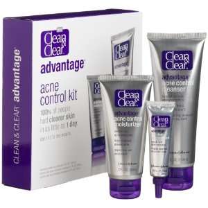  Clean & Clear Advantage Acne Control Kit Beauty