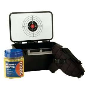   Soft Air Target Box with 5,000 ct. Airsoft Pellets and Pistol Holster