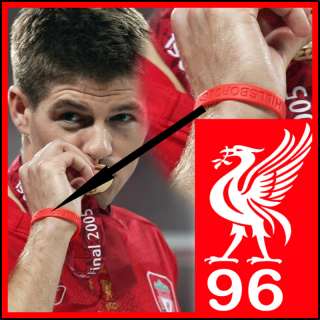 Official Hillsborough Memorial Wristband Steven Gerrard Liverpool HFSG 