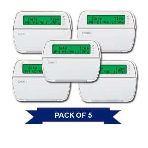    Pack of 5 DSC TYCO RFK5500 Alarm System Keypad