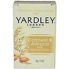 Yardley Oatmeal and Almond Bar Soap, 4.25 Ounce, New