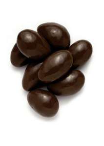DARK CHOCOLATE BUTTER TOFFEE ALMONDS ~ CANDY ~ 1 LB.  