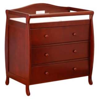 Athena Grace 3 Drawer Changer in Cherry.Opens in a new window