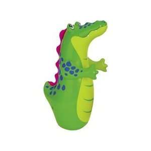  3D Bop Bag Blow up Inflatable Alligator Toys & Games