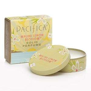 Pacifica Solid Perfume, Malibu Lemon Blossom .33 oz (10 g)  