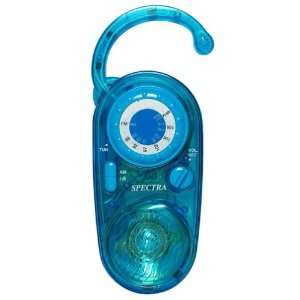  Spectra WM 60 Blue Shower Tunes AM/FM Shower Radio Electronics