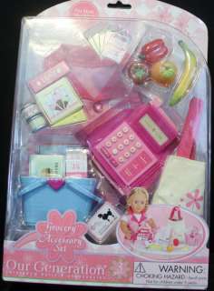   Our Generation 18 Doll Grocery Set fits American Girl Doll NIB  