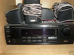JVC RX 6008 Surround Sound Stereo System 5 speakers  