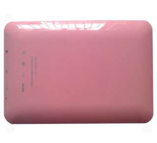 Pink Google Android 2.3 Touchscreen Tablet PC WiFi+3G 256MB 1.3MP 
