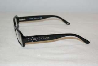 Brand New Versace Black Eyeglasses Mod. 3088 B & Case  