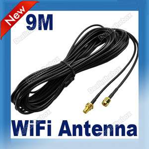 WiFi Antenna RP SMA Extension Cable for Wi Fi RP SMA 9M Linksys WMP11 