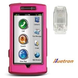   Phone Cover Case Hot Pink For Garmin Asus Nuvifone G60 Cell Phones
