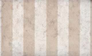 Wallpaper Cream & Tan Faux Stripe  