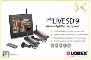  Lorex LIVE SD9 Wireless Digital Security System   LW2902 