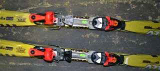 Atomic skis SL9 130cm junior kids skis with Salomon C305 Bindings SET 