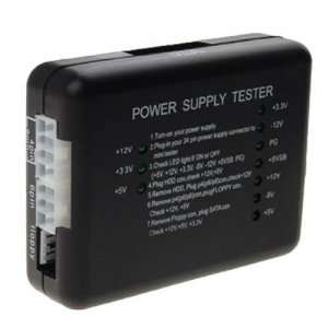  PC ATX PSU SATA HDD Power Supply Diagnostic Tool Tester 