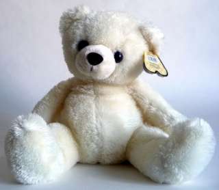 17 Aurora Plush Off White Teddy Bear Stuffed Animal Toy 30959 NEW 