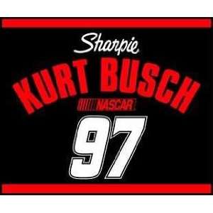   Racing Kurt Busch 60X80 Race Day Blanket/Throw   Auto Racing Fan Shop