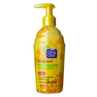 Clean & Clear Morning Burst Fruit Infusions Hydrating Cleanser   9 oz 