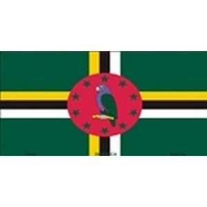  Dominica Flag License Plate Plates Tags Tag auto vehicle car 