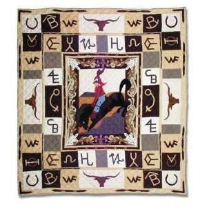  Western, King Quilt 110 X 100 In.