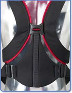  BABYBJÖRN Baby Carrier Active, Black/Red Baby
