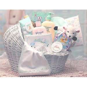  Baby Shower Gift Basket, Welcome Baby Bassinet Baby
