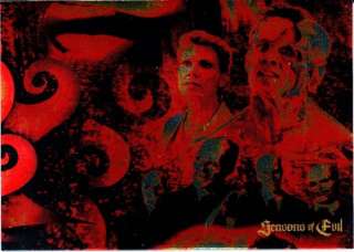 2004 Buffy the Vampire Slayer Big Bads (TV) Seasons of Evil Insert SE 