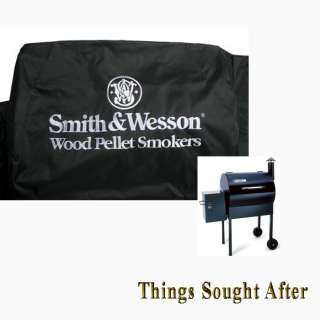 Smith & Wesson 38 Special Wood Pellet Smoker Cover BBQ  