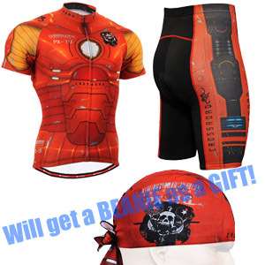 FIXGEAR cycling shorts and short sleeve cycling jerseys + gift BEANIE 